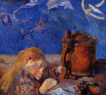 保羅 高更 Clovis Gauguin Asleep